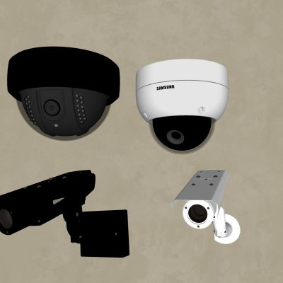  监控摄像头 监控器监控设备 球形摄像头红外 安防监控探头