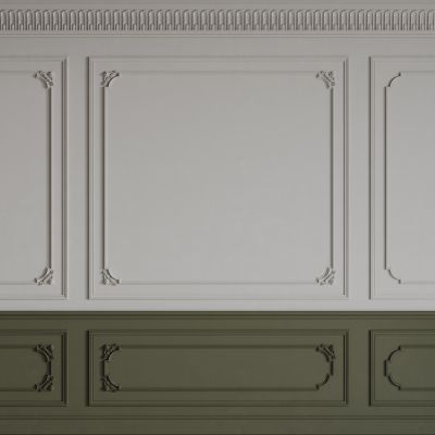 法式背景墙 法式护墙板 法式雕花线条