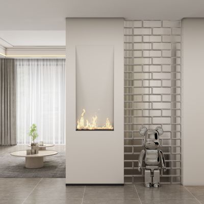 现代玄关过道 隔断