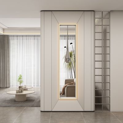 现代玄关过道 隔断