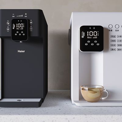 现代咖啡机 咖啡杯