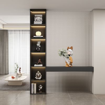 现代玄关柜过道 隔断