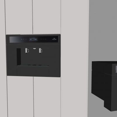 现代嵌入式饮水机 直饮机 管线机 净水器 直饮机柜