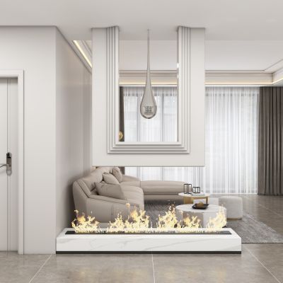 现代玄关过道 隔断