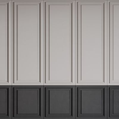 欧式背景墙 欧式护墙板 欧式雕花线条