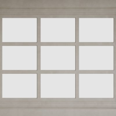 法式天花吊顶 法式灯盘 法式雕花线条