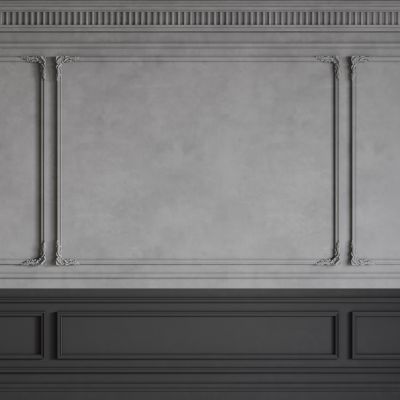 法式背景墙 法式护墙板 法式雕花线条