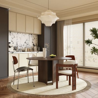 现代中古风餐厅