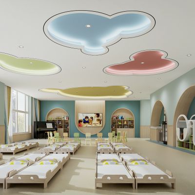 现代幼儿园标准教室