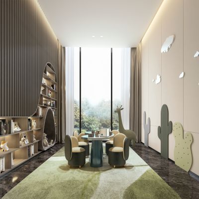 现代售楼处儿童区