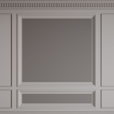 法式背景墙 法式护墙板 法式雕花线条