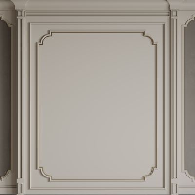 法式背景墙 法式护墙板 法式雕花线条