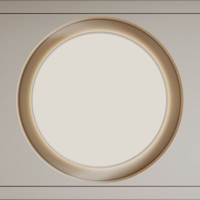 法式天花吊顶 法式灯盘 法式雕花线条