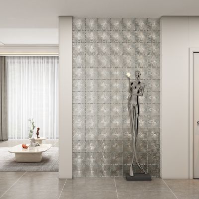 现代玄关过道 隔断