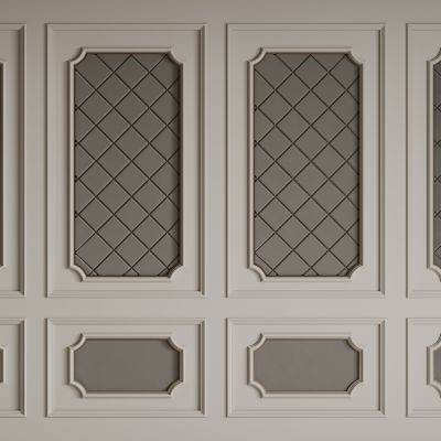 法式背景墙 法式护墙板 法式雕花线条