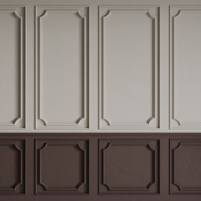 法式背景墙 法式护墙板 法式雕花线条