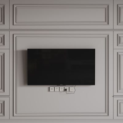 欧式背景墙 欧式护墙板 欧式雕花线条