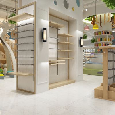 母婴店CAD+效果图