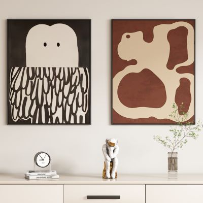 现代抽象装饰画挂画