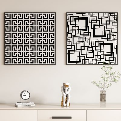 现代抽象装饰画挂画