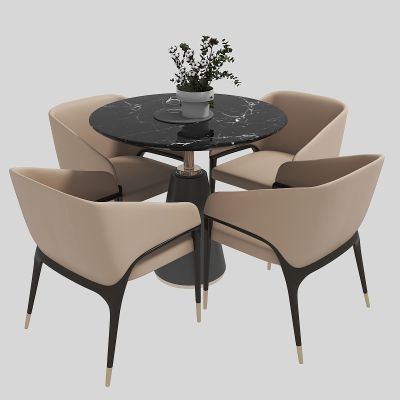 现代洽谈桌椅组合