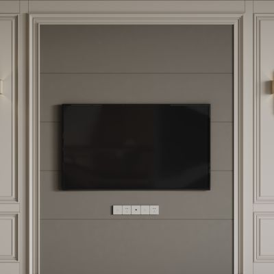 欧式背景墙 欧式护墙板 欧式雕花线条