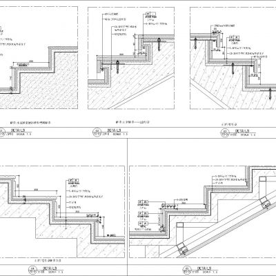 台阶详图CAD施工图CAD施工图