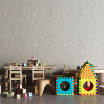 现代儿童桌 积木 玩具 凳子