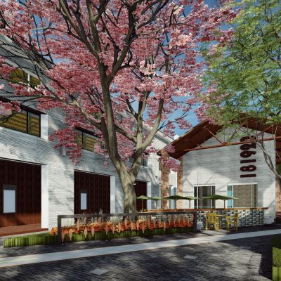 现代工业遗址废弃工厂厂房仓库改造创意工业园区文创公园商业广场景观