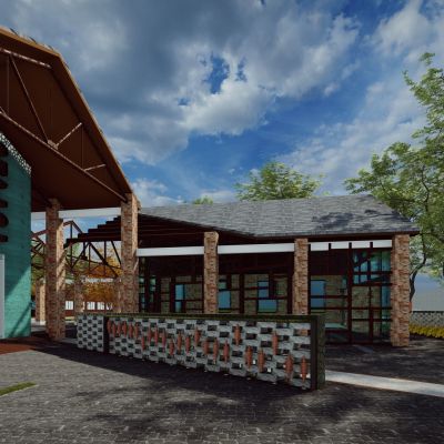 现代工业遗址废弃工厂厂房仓库改造创意工业园区文创公园商业广场景观