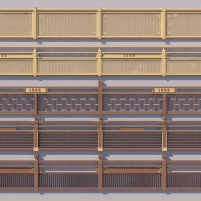 新中式金属栏杆