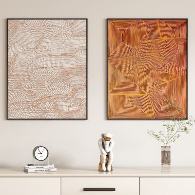 现代抽象装饰画