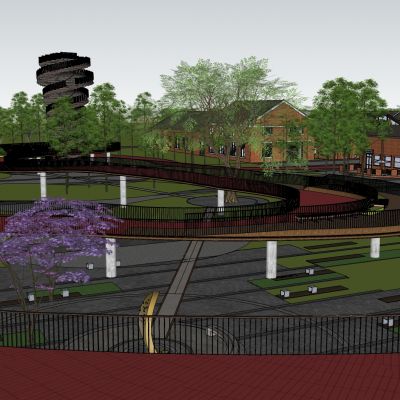 现代工业遗址废弃工厂厂房仓库改造创意工业园区文创公园商业广场景观