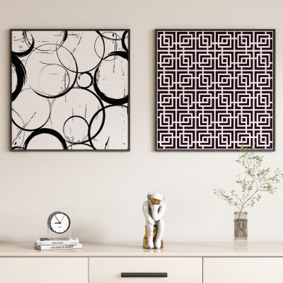 现代抽象装饰画挂画