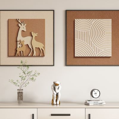 现代抽象装饰画