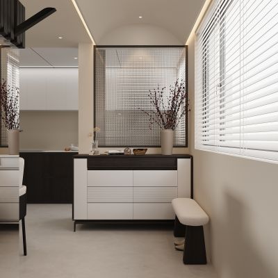 诧寂风玄关 入户玄关 过道