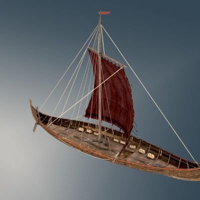 战船 维京船 古代战舰 帆船 攻城船 海上战争 维金 维京帆