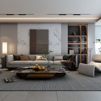 现代家居客厅沙发组合