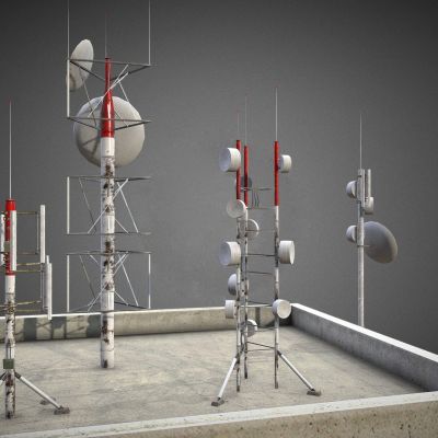 信号塔 天线 基站 通讯铁塔 通讯设施 卫星天线 通信基站