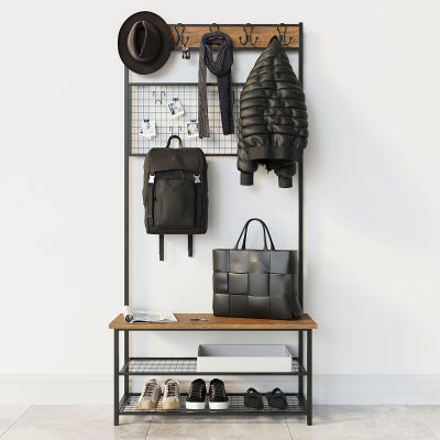 衣帽皮包书包鞋子围巾衣服架子