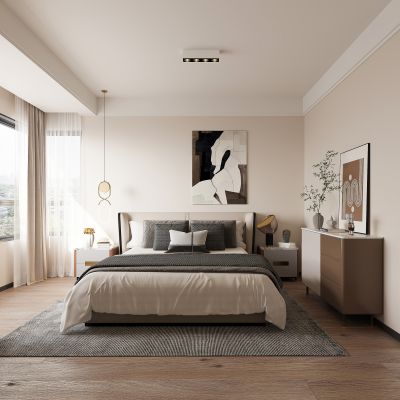 现代卧室