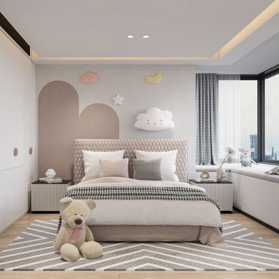 现代儿童房