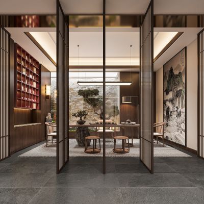 新中式茶室