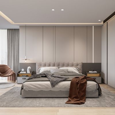 现代卧室