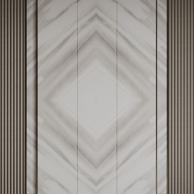 法式背景墙 护墙板雕花线条 床头背景墙