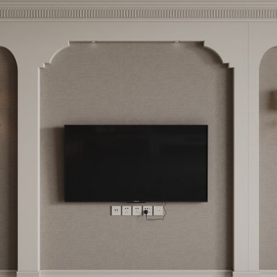 法式背景墙 法式护墙板 法式雕花线条