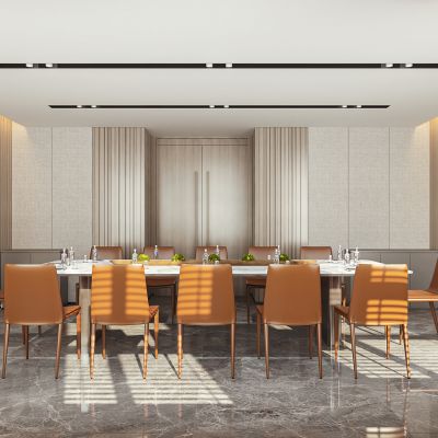 现代办公会议接待室