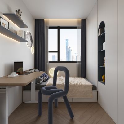现代榻榻米卧室