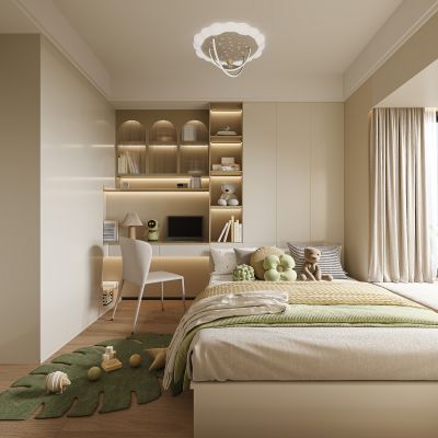 现代榻榻米卧室