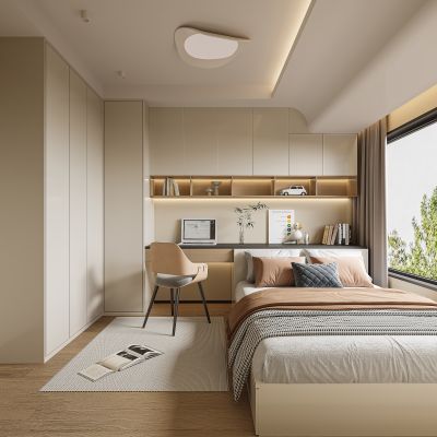 现代榻榻米卧室